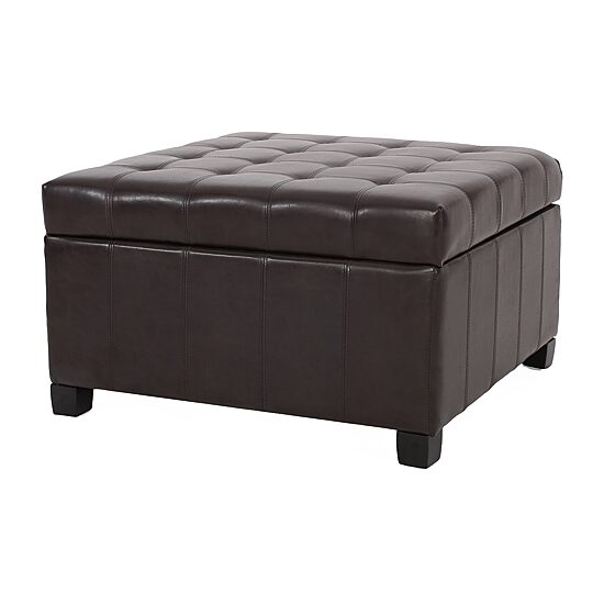 Alexandria Storage Tufted Bench