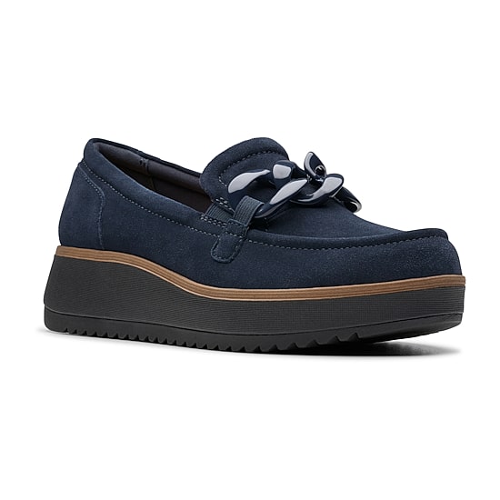 Clarks Zylah May Womens Moc Closed Toe Loafers