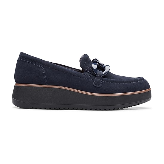 Clarks Zylah May Womens Moc Closed Toe Loafers