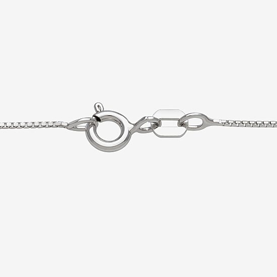 Womens White Cultured Freshwater Pearl Sterling Silver 18 Inch Pendant Necklace