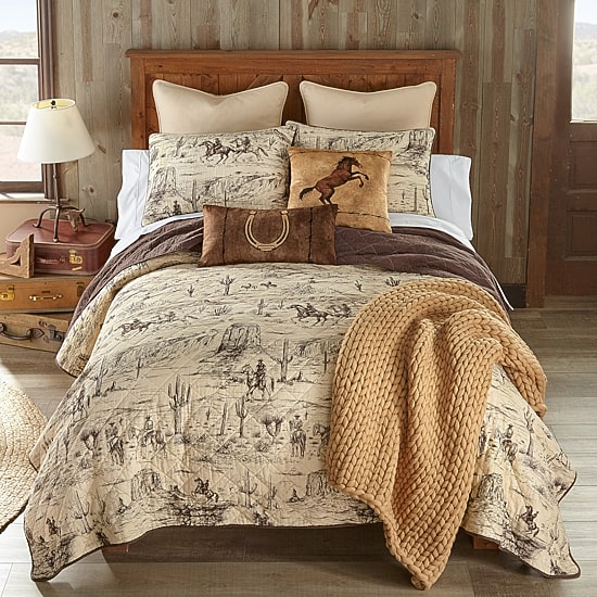 Donna Sharp Cowboy Hypoallergenic Quilt Set