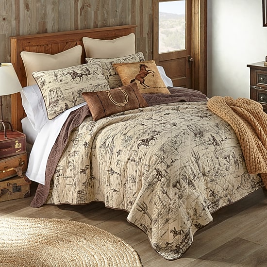 Donna Sharp Cowboy Hypoallergenic Quilt Set