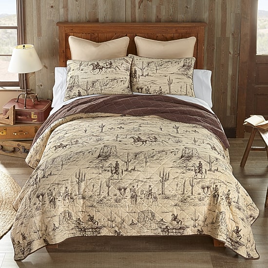 Donna Sharp Cowboy Hypoallergenic Quilt Set