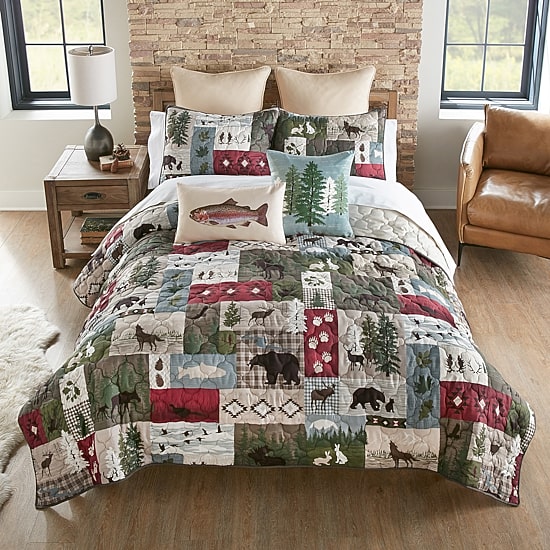Your Lifestyle By Donna Sharp Montana Forest Quilt Set