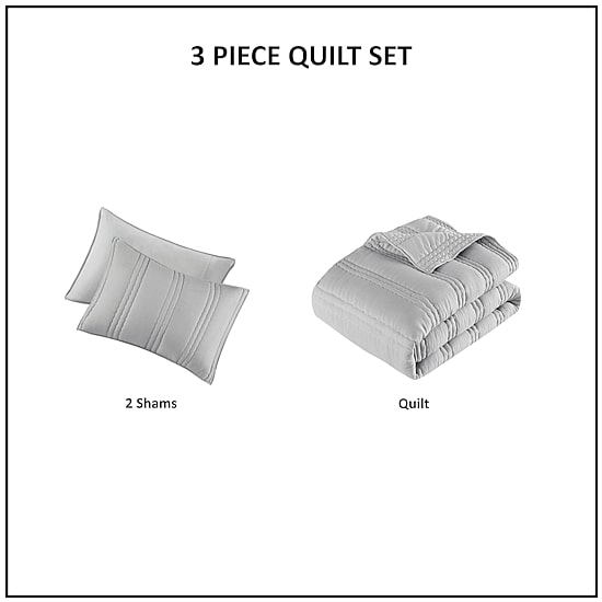 Intelligent Design Toren 3-pc. Quilt Set