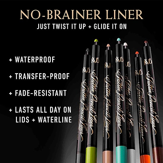 Kvd Beauty Tattoo Pencil Waterproof Long-Wear Gel Eyeliner
