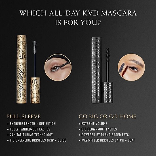 KVD Beauty Full Sleeve Long + Defined Tubing Mascara