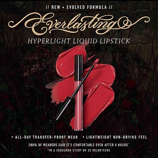 KVD Beauty Mini Everlasting Hyperlight Transfer-Proof Liquid Lipstick - Queen of Poisons