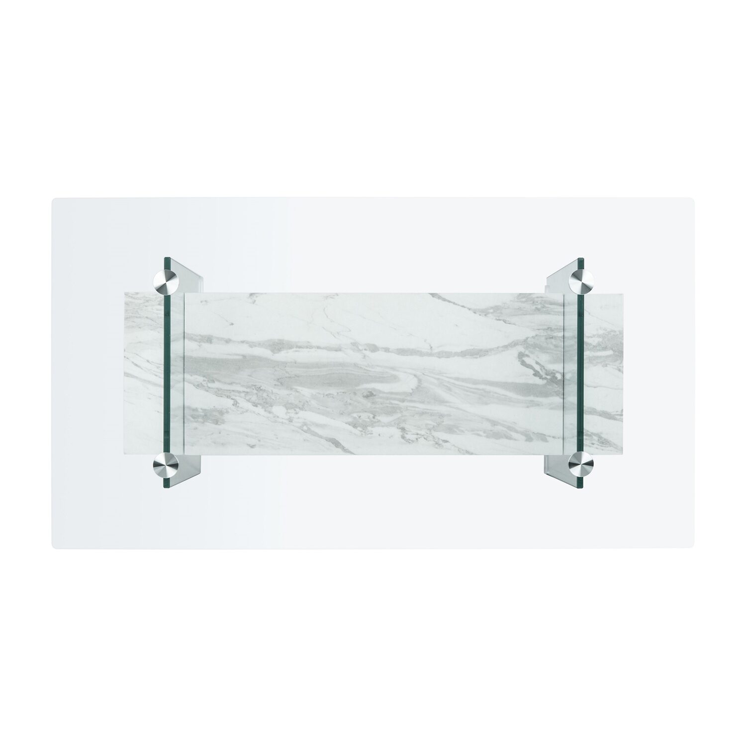 Safavieh Kayley Storage Glass Coffee Table