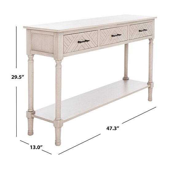 Safavieh Peyton 3-Drawer Console Table