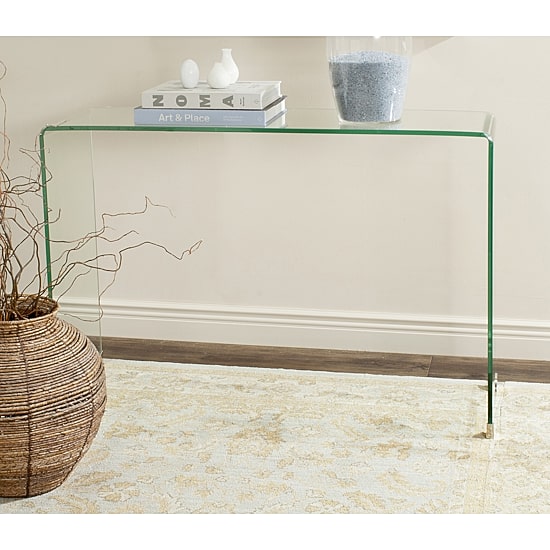 Safavieh Ambler Glass Console Table