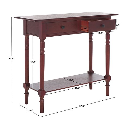 Safavieh Rosemary Storage 2-Drawer Console Table
