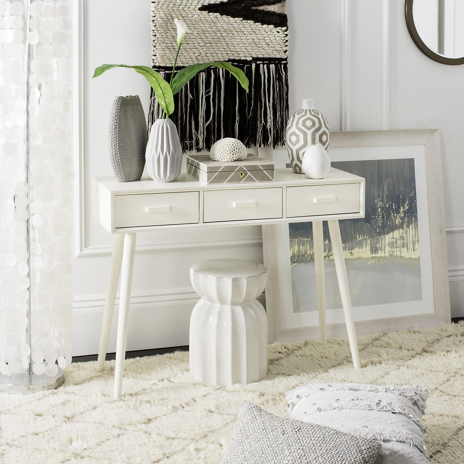 Safavieh Albus Storage 3-Drawer Console Table