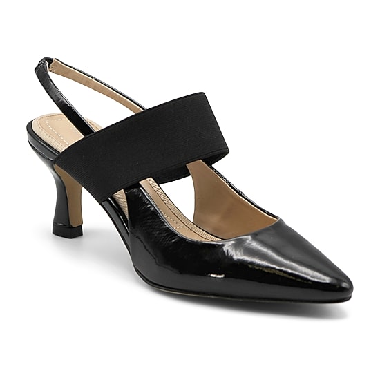 Adrienne Vittadini Chester Womens Pointed Closed Toe Spool Heel Pumps