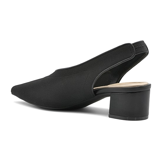 Adrienne Vittadini Gotham Womens Pointed Closed Toe Block Heel Pumps