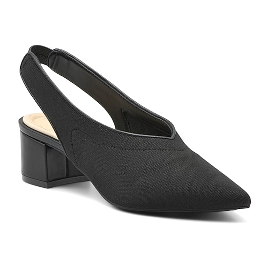 Adrienne Vittadini Gotham Womens Pointed Closed Toe Block Heel Pumps