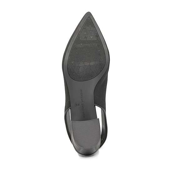 Adrienne Vittadini Gotham Womens Pointed Closed Toe Block Heel Pumps