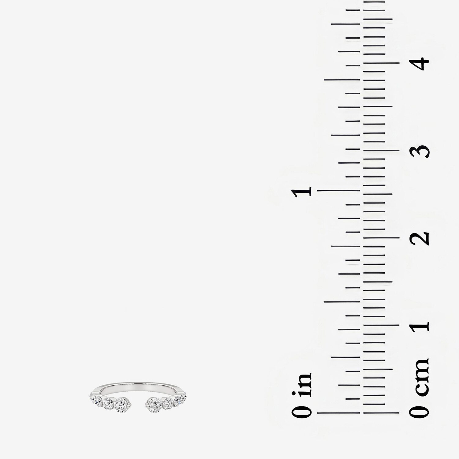 Grown Gorgeous Womens 1/2 CT. T.W. Lab White Diamond 14K Gold Anniversary Band