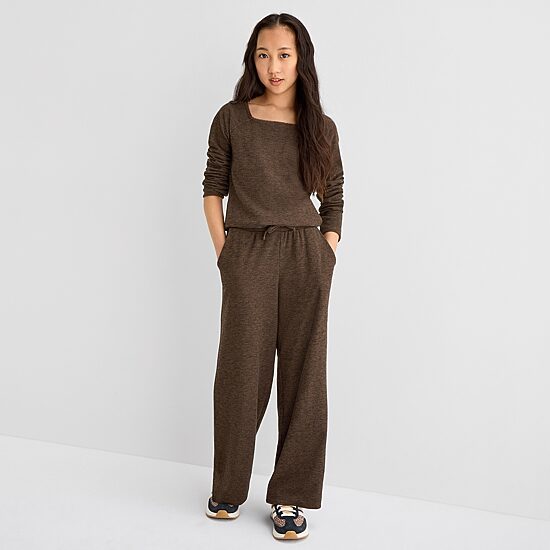 Thereabouts Little & Big Kid Girls Wide Leg Regular Fit Pull-On Pant