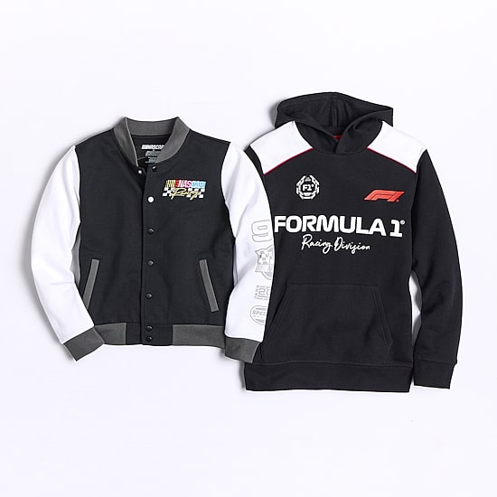 Formula 1 Little & Big Kid Boys Long Sleeve Fleece Hoodie