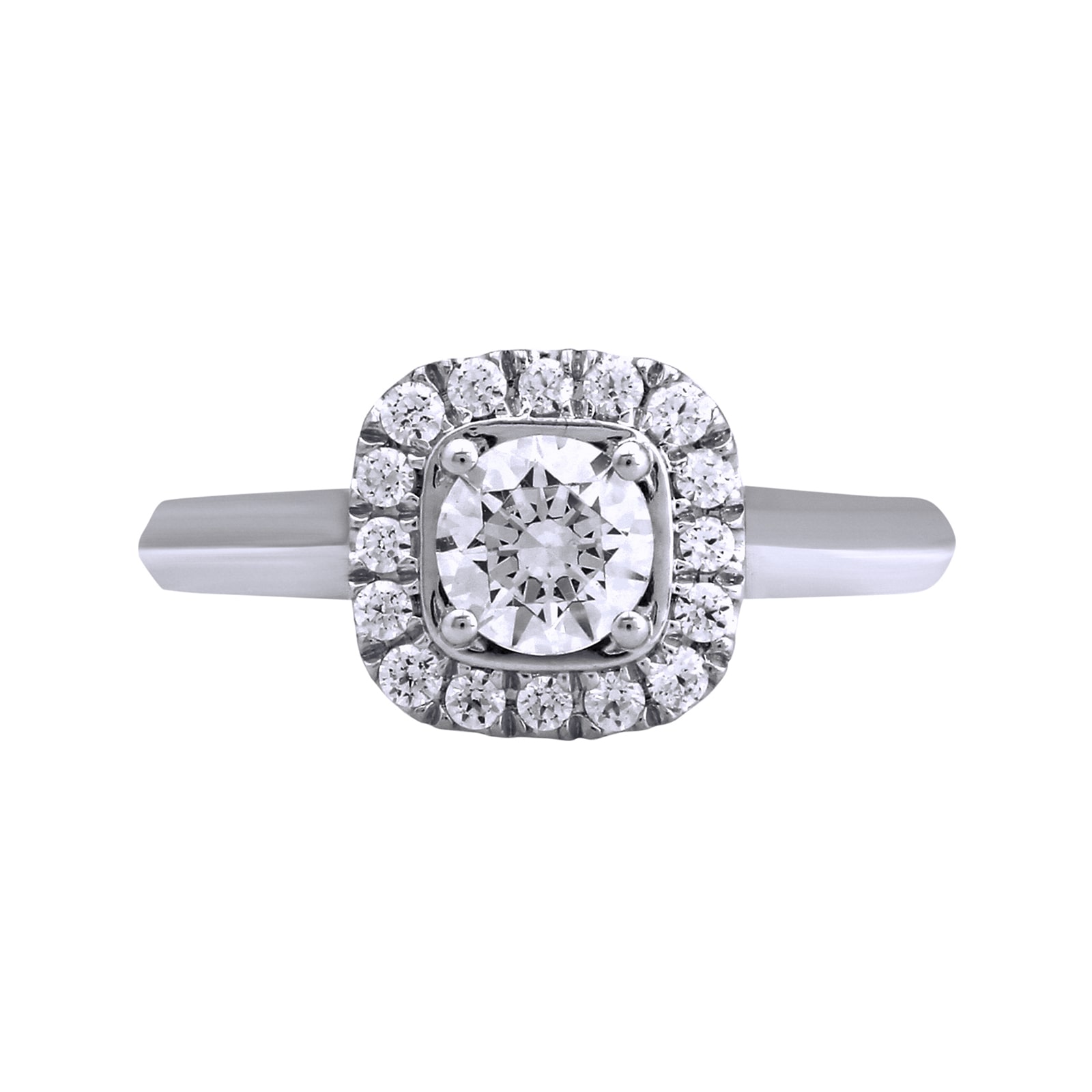 Opulent Diamond 1 CT. T.W. Certified Diamond 14K White Gold Ring