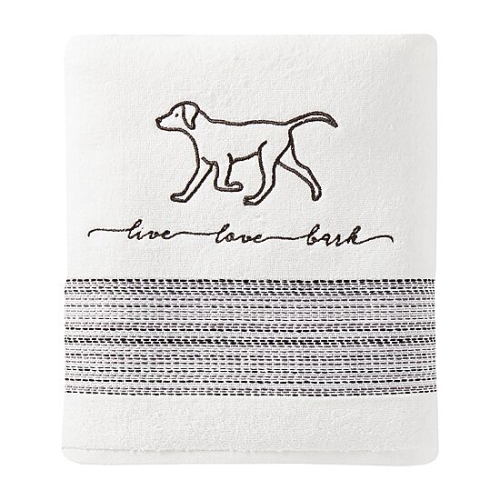 Saturday Knight Farmhouse Dogs Animal Bath Towel