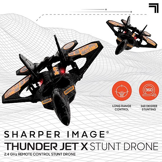 Sharper Image Drone Thunderbolt Jet X