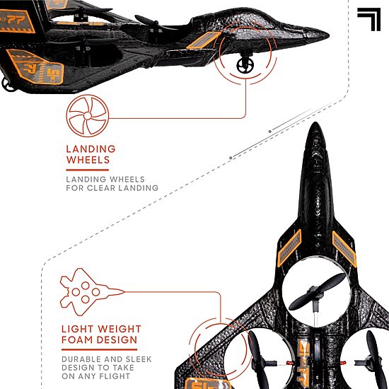 Sharper Image Drone Thunderbolt Jet X