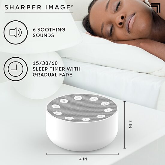 Sharper Image Sleep Therapy Sound Soother 4inch