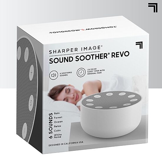 Sharper Image Sleep Therapy Sound Soother 4inch