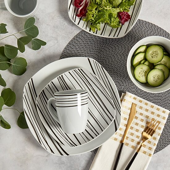 Tabletops Gallery® Justin 16-pc. Dinnerware Set