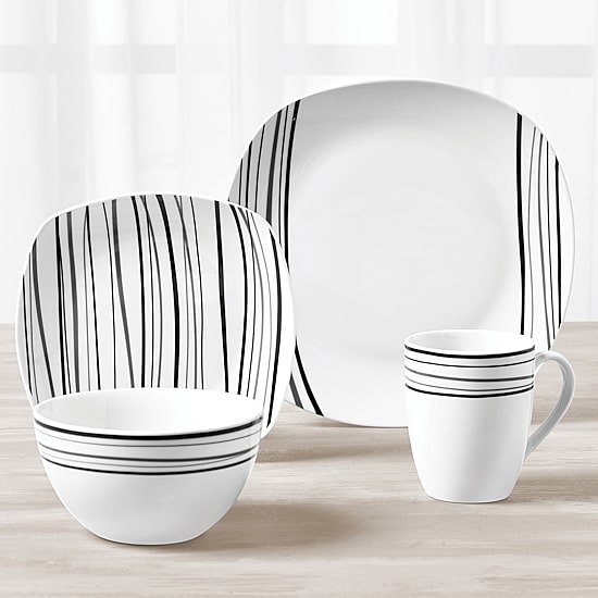 Tabletops Gallery® Justin 16-pc. Dinnerware Set