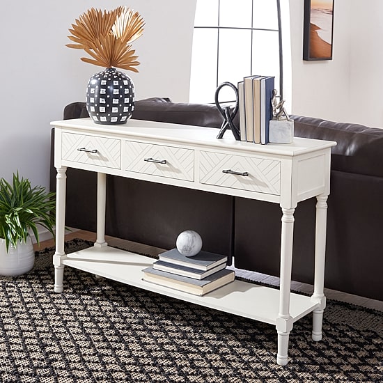 Safavieh Peyton Storage 3-Drawer Console Table