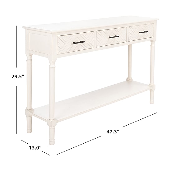 Safavieh Peyton Storage 3-Drawer Console Table