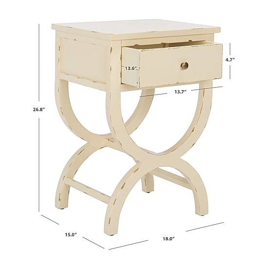 Maxine 1 Drawer Storage End Table