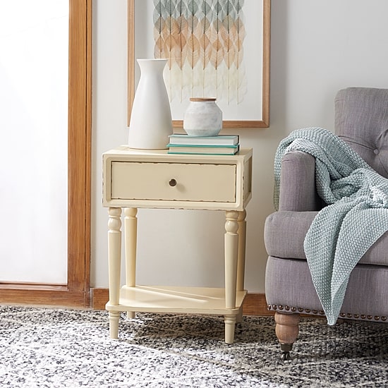 Siobhan 1 Drawer Storage End Table