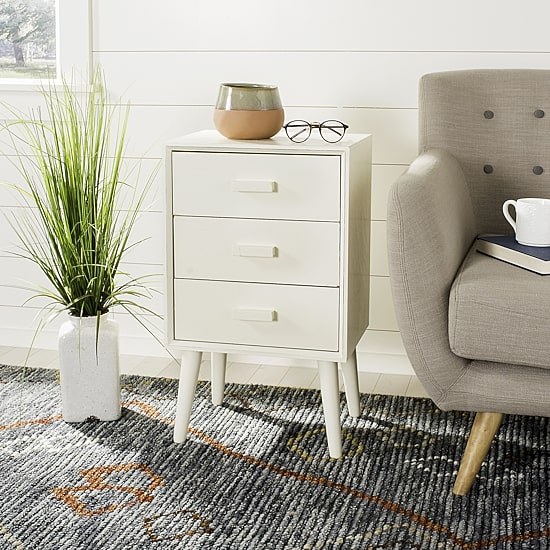 Pomona 3 Drawer Storage End Table