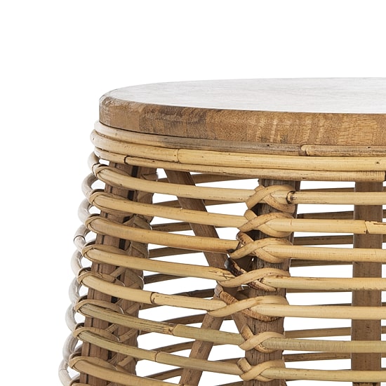 Maui Wipeable Surface End Table