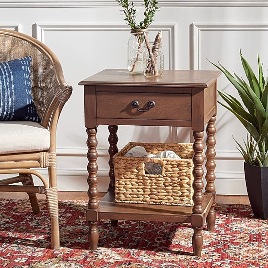Safavieh Athena Storage 1-Drawer End Table