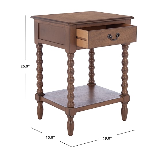 Safavieh Athena Storage 1-Drawer End Table