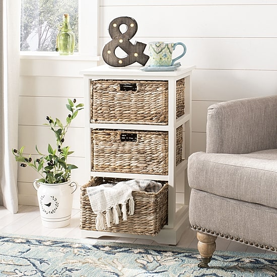 Safavieh Halle Storage 3-Drawer End Table