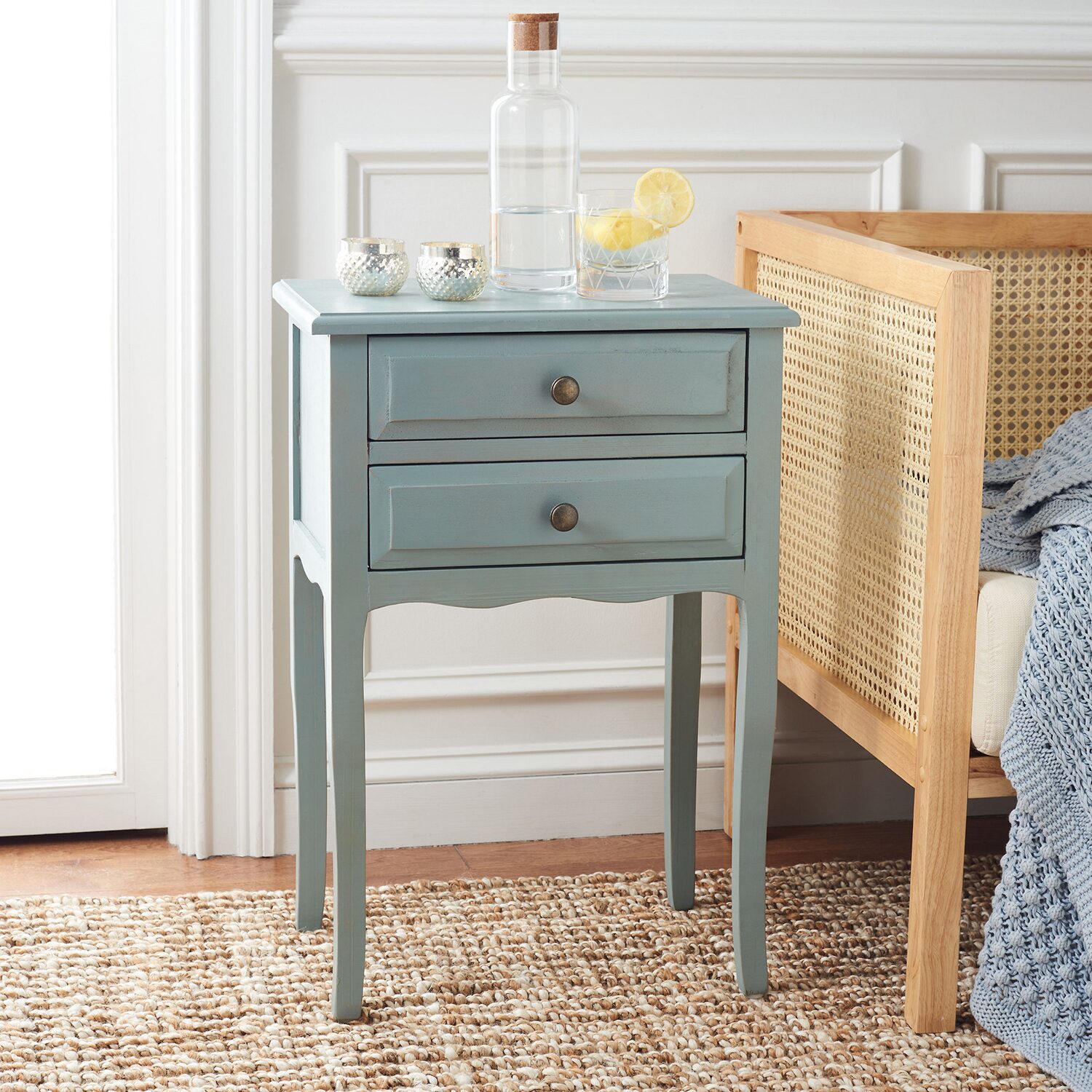 Safavieh Lori Storage 2-Drawer End Table