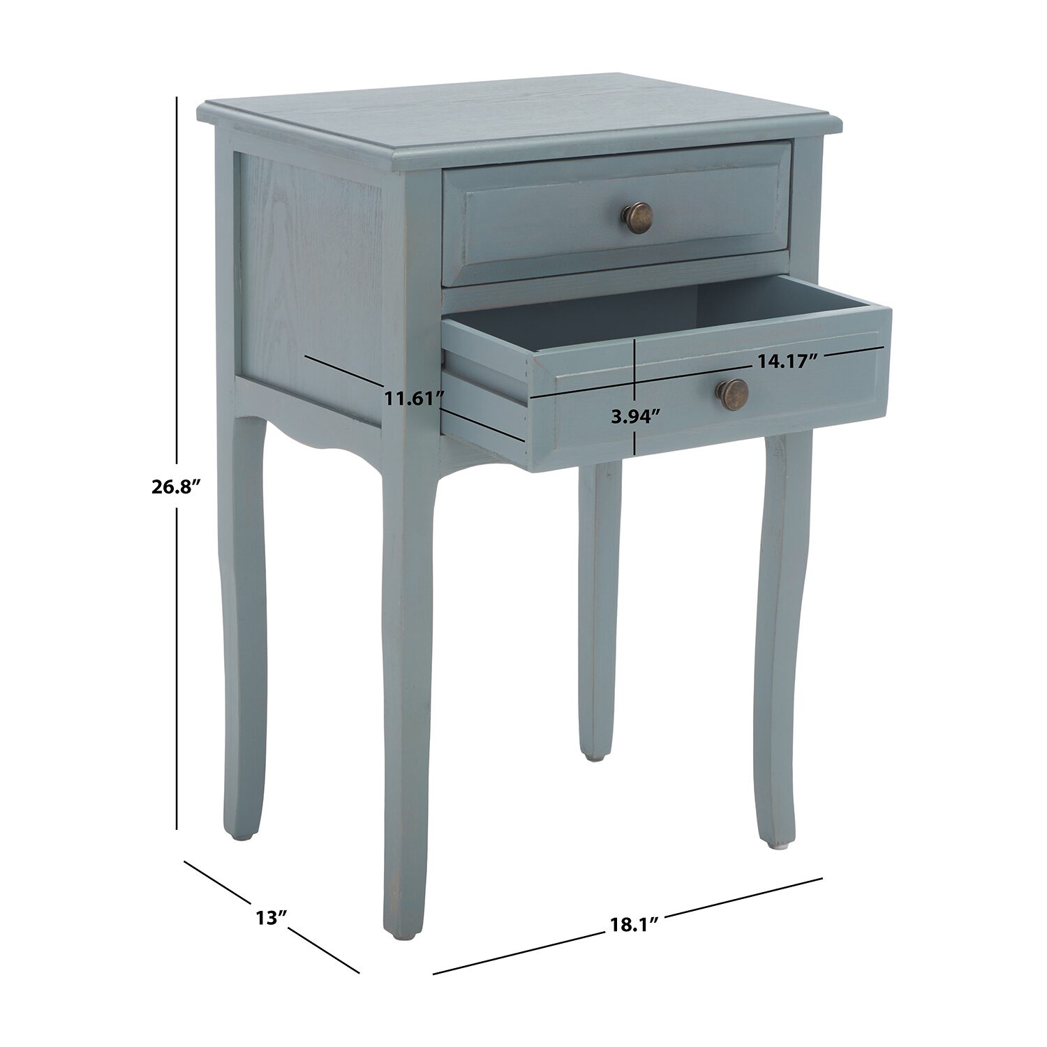 Safavieh Lori Storage 2-Drawer End Table