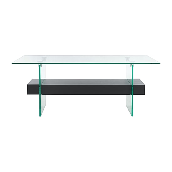 Safavieh Kayley Storage Glass Coffee Table
