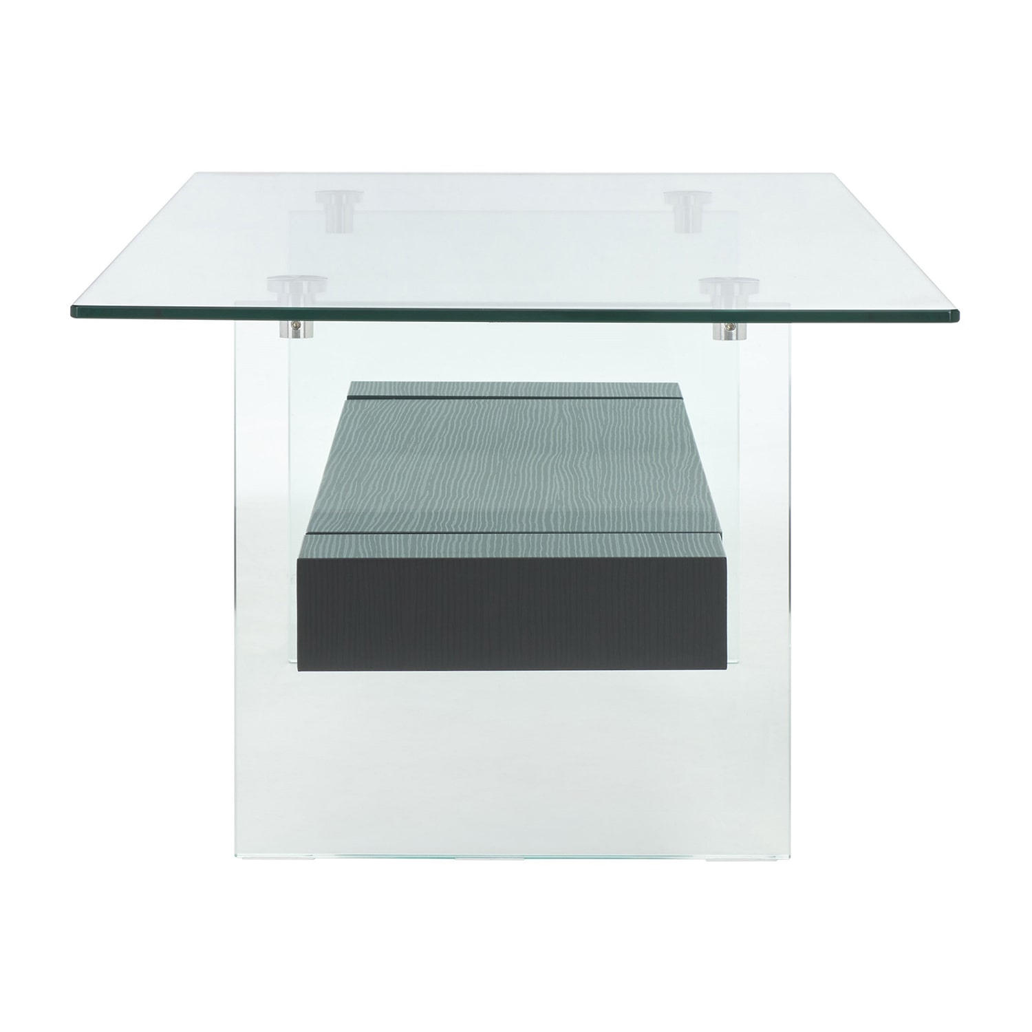 Safavieh Kayley Storage Glass Coffee Table