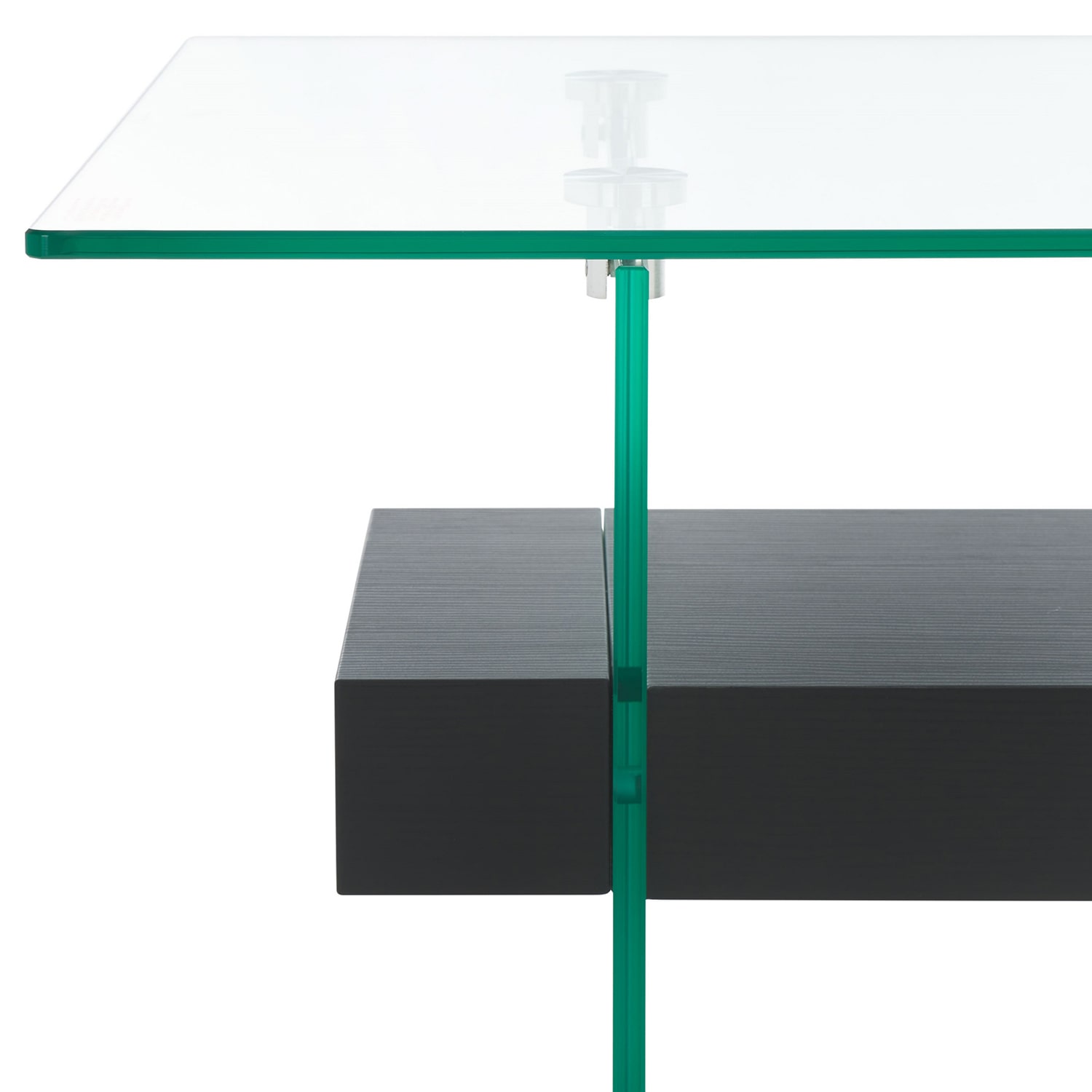 Safavieh Kayley Storage Glass Coffee Table