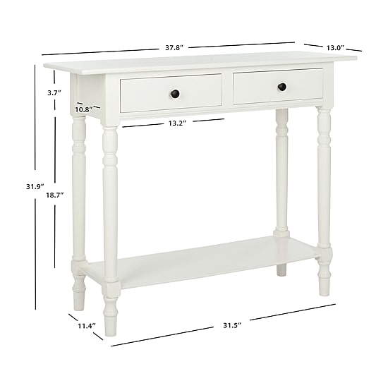 Safavieh Rosemary Storage 2-Drawer Console Table
