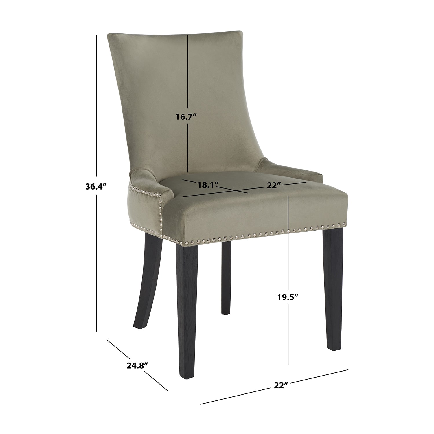 Safavieh Lester 2-pc. Dining Chair