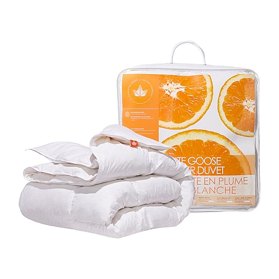 Canadian Down & Feather Company White Goose Feather Duvet