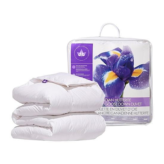 Canadian Down & Feather Company 725 Loft Hutterite White Goose Down Duvet - Regular Weight